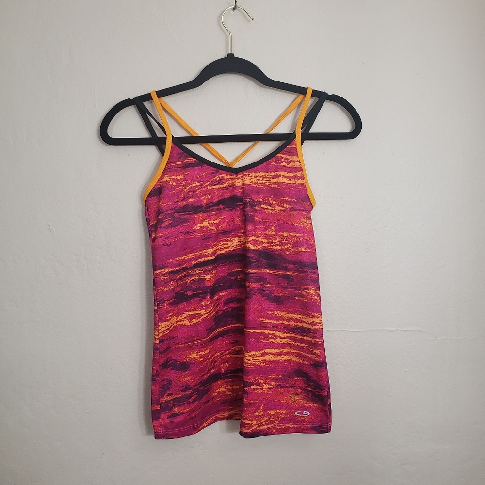 C9 By Champion Size Small Tank Top Pink & Orange